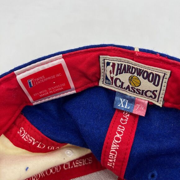 Vintage Philadelphia 76ers Hat Mens XL Extra Large Wool Blend Twins Enterprises - Picture 8 of 10